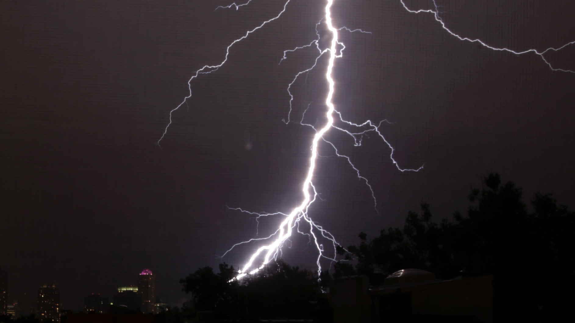 صاعقة تصيب 72 برازيليا خرجوا في مظاهرة