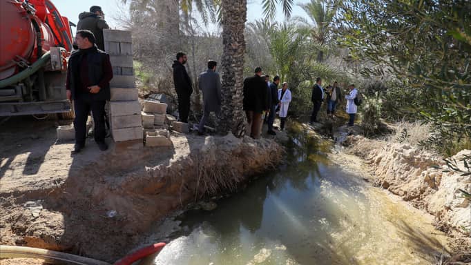 كارثة زليتن الليبية.. المدينة تغرق و"مياه سوداء" تهدد السكان