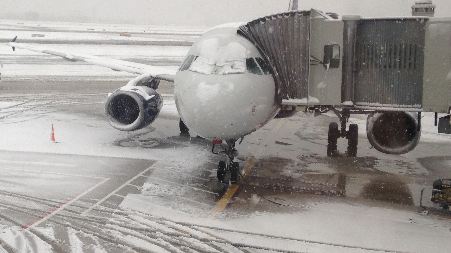 ثلوج باريس تجمّد الأجواء.. إلغاء 30% من رحلات "شارل ديغول"