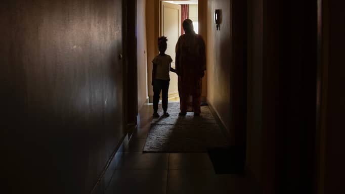 أطفال المايقوما في الخرطوم.. دار الأيتام مشرحة