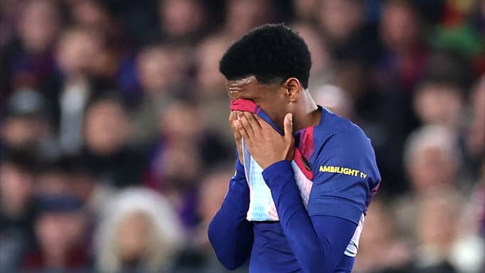 دفاع برشلونة خارج الخدمة