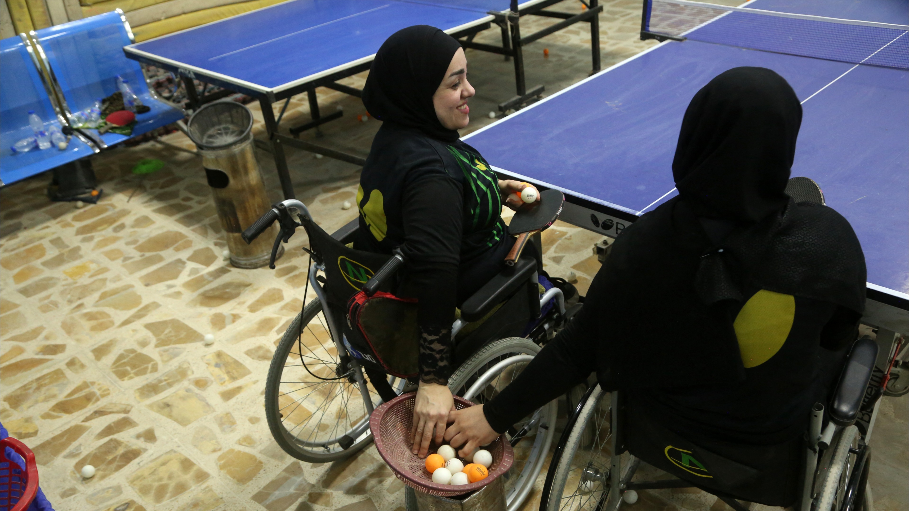 رغم التحديات.. فتيات عراقيات يحلمن بالعالمية في تنس الطاولة