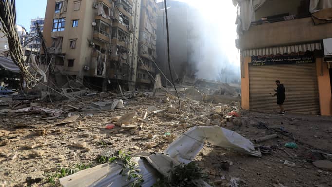 الجيش الإسرائيلي يعلن استهداف مقر استخبارات حزب الله في بيروت