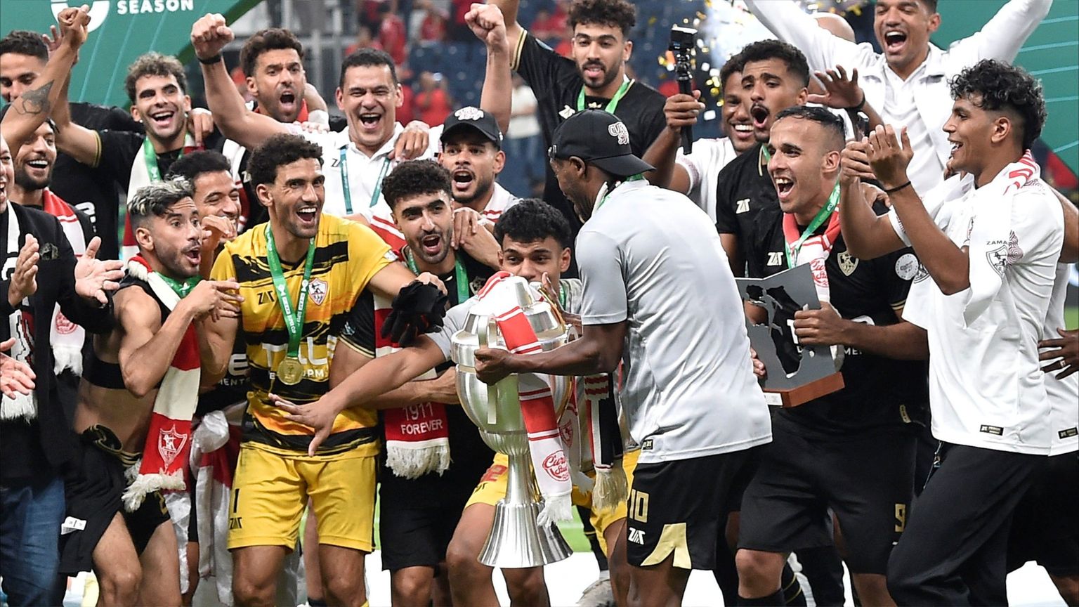 كم عدد بطولات الزمالك بعد السوبر الأفريقي؟