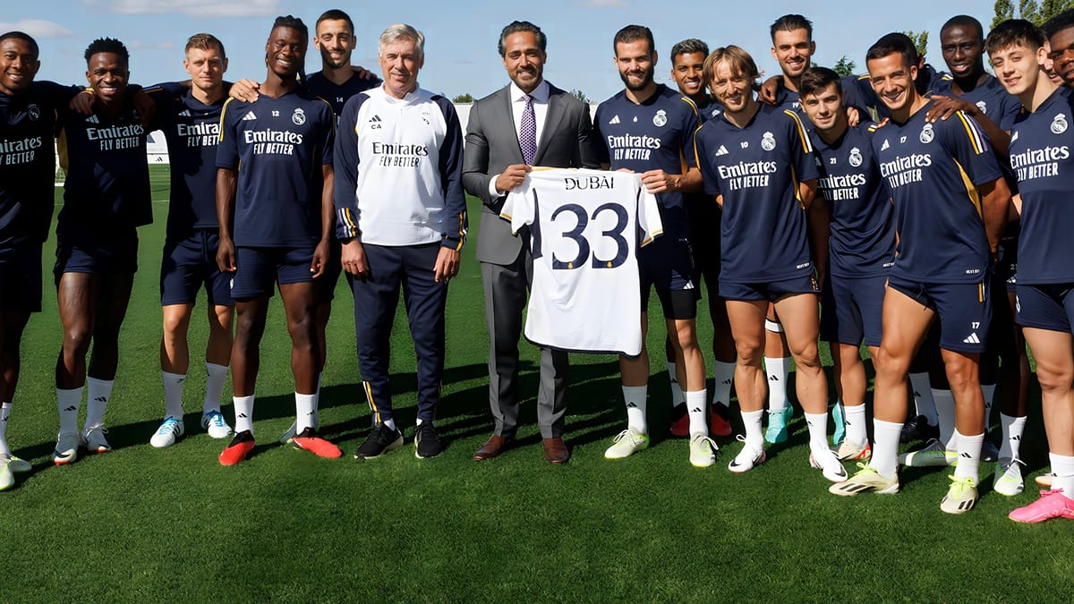 شراكة استراتيجية بين دبي وريال مدريد