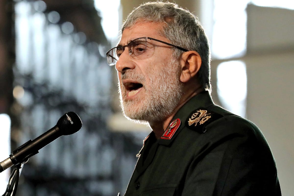 مسؤولان إيرانيان: فقدان الاتصال بقاآني