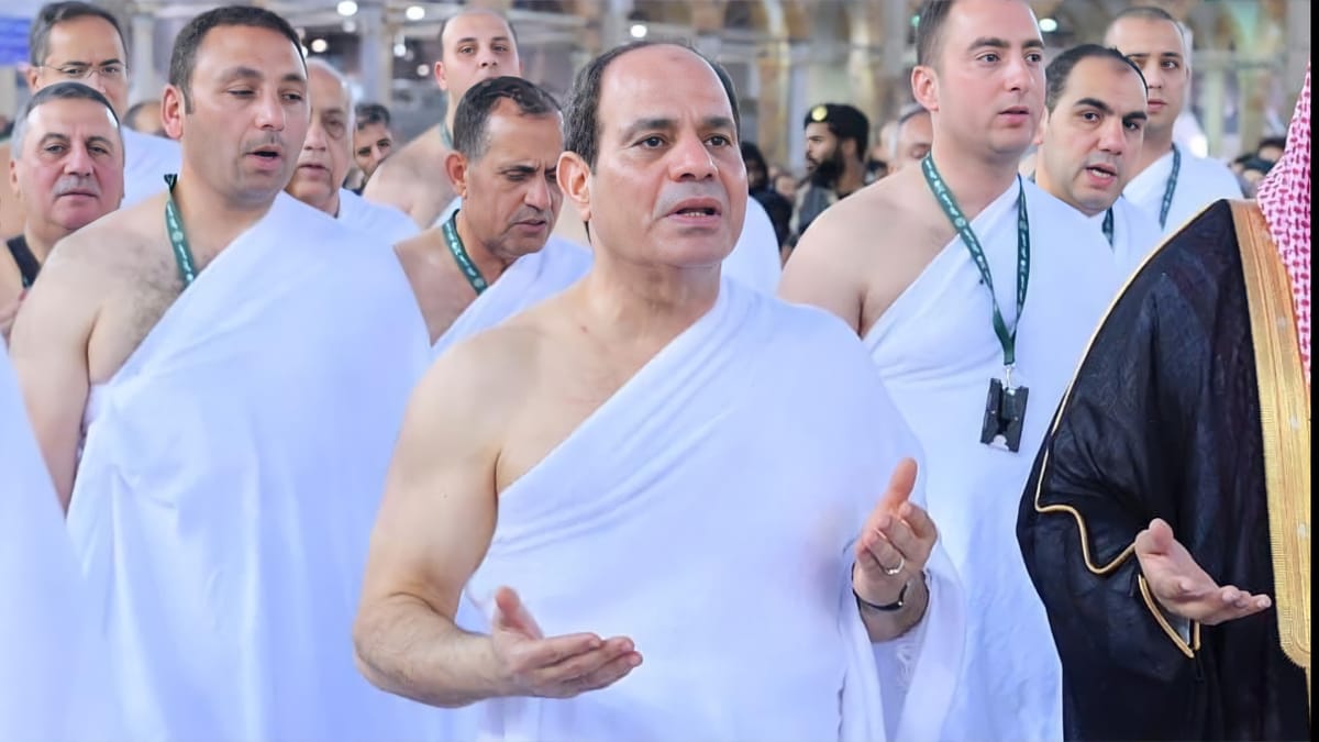 السيسي يتوجه إلى السعودية لأداء مناسك الحج