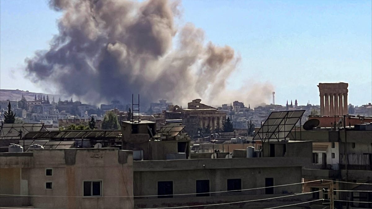60 غارة إسرائيلية على البقاع اللبناني فجرا