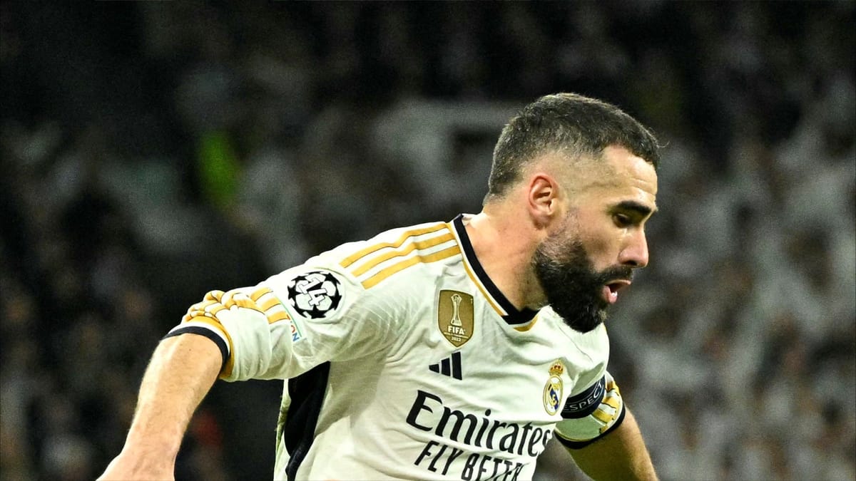 كارفاخال يغيب عن ريال مدريد لأسابيع