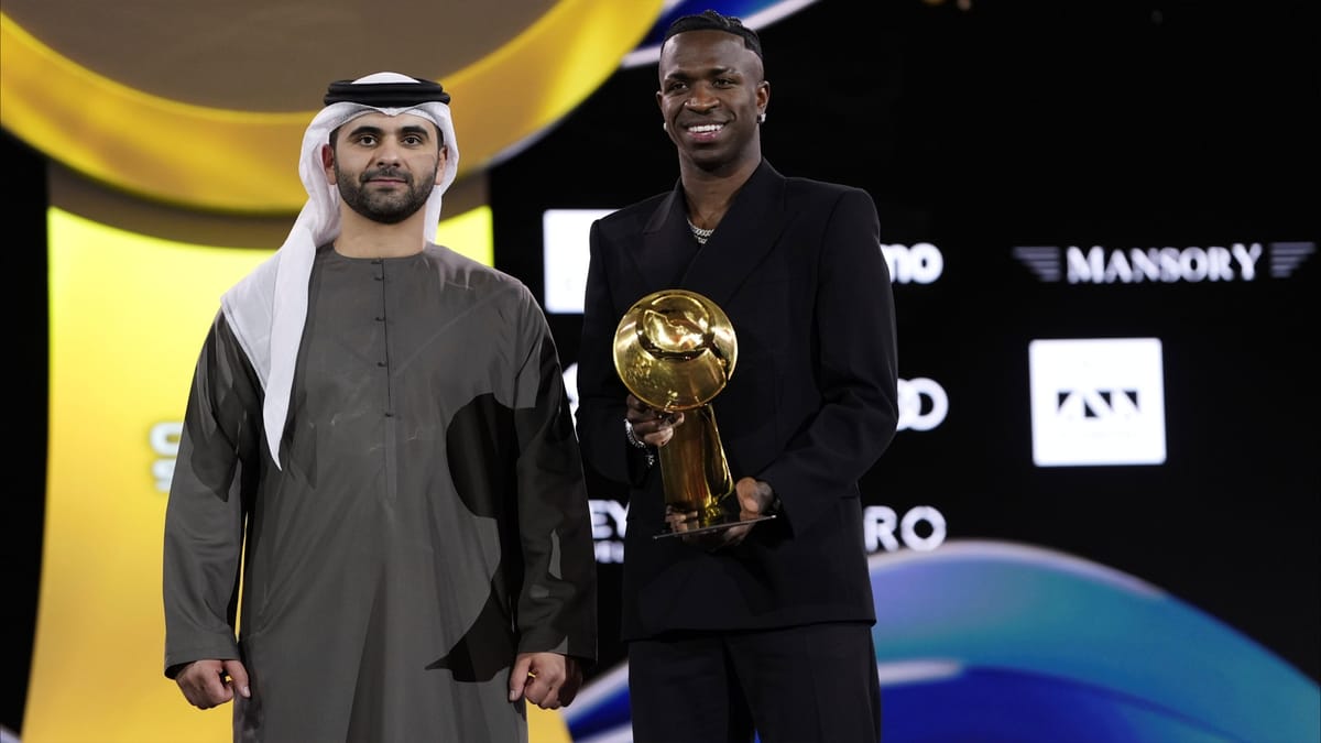 فينيسيوس الأفضل.. ريال مدريد يهيمن على "غلوب سوكر 2024"