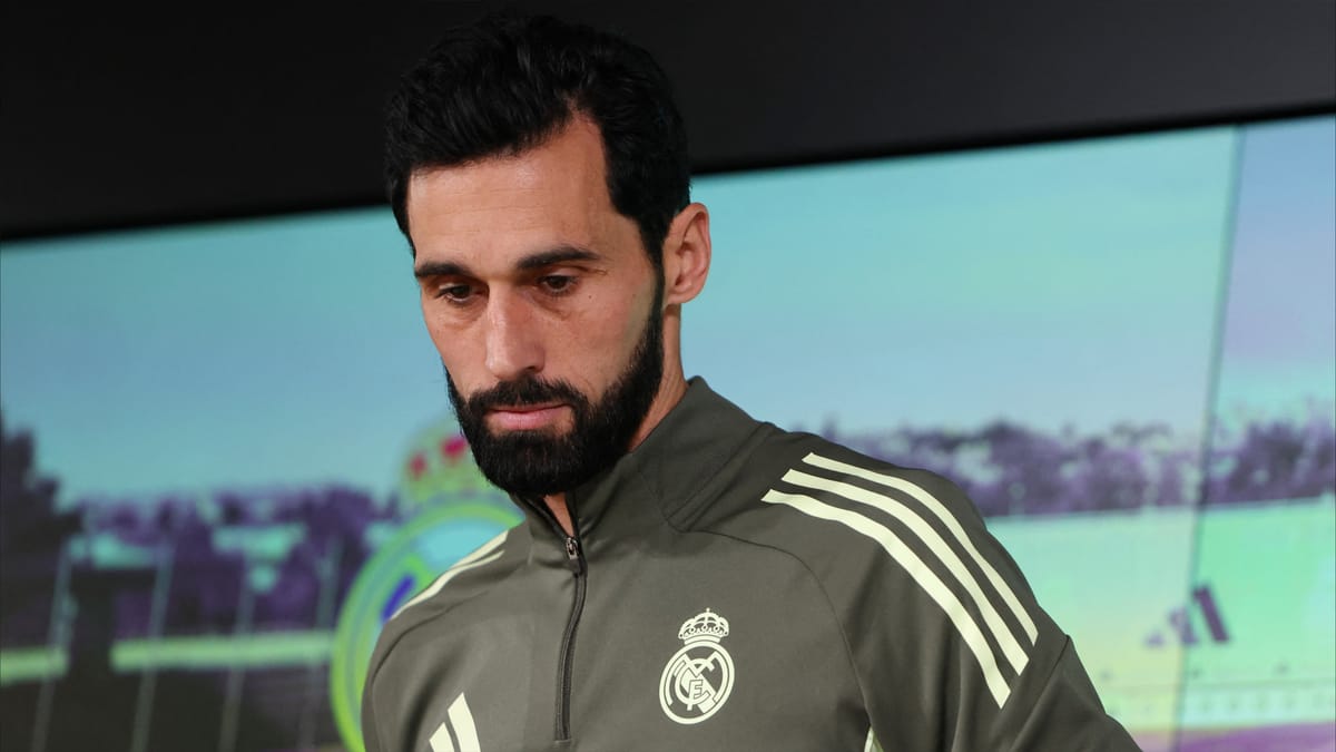 أربيلوا يصل مدريد بلاعبيه الشباب