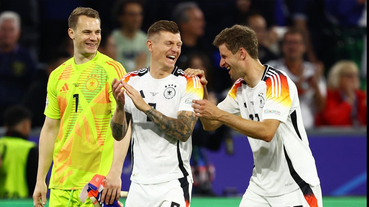 ألمانيا تستهل اليورو بفوز كاسح و8 أرقام تاريخية