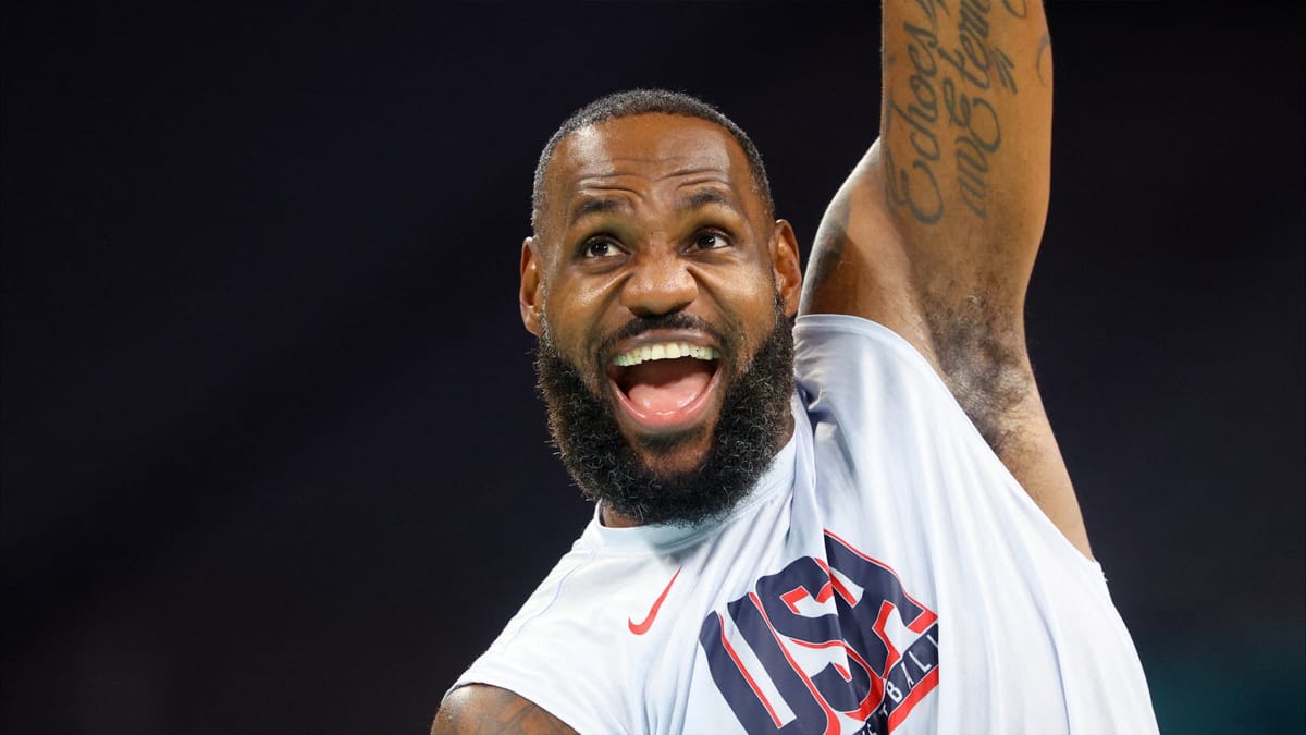 ليبرون جيمس يكشف موقفه من أولمبياد لوس أنجليس 2028