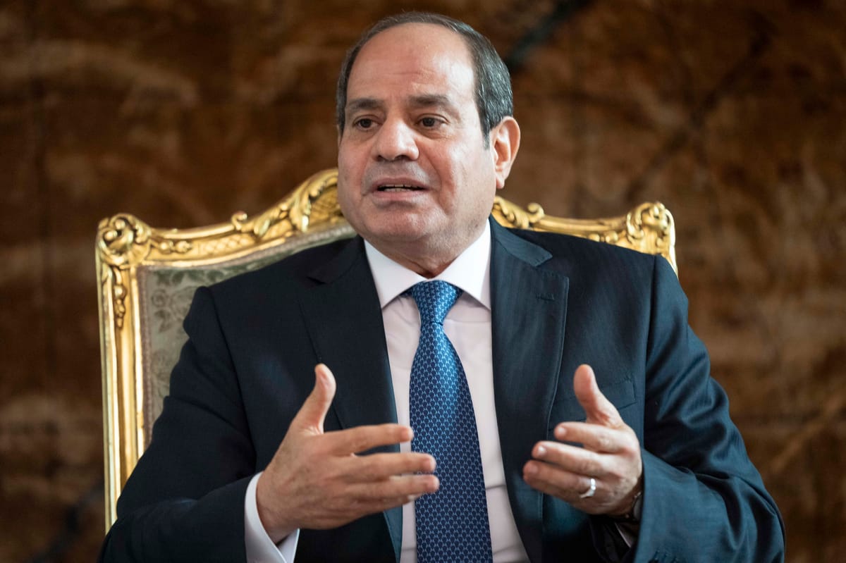 السيسي يحذر: تهجير غزة قد يدفع مئات الآلاف نحو أوروبا