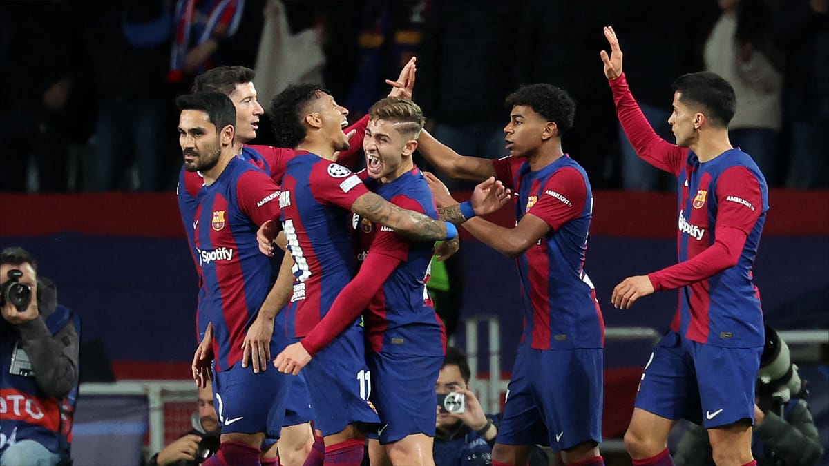 "أطفال برشلونة" يخطفون الأضواء في "دوري الأبطال"