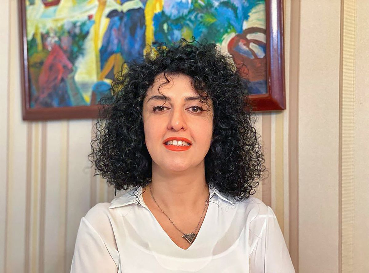 الإيرانية نرجس محمدي تتسلم نوبل للسلام من السجن