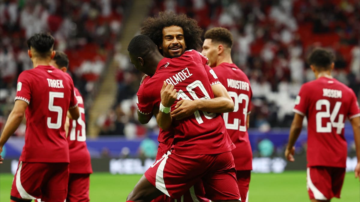 قطر أول المتأهلين إلى ثمن نهائي آسيا