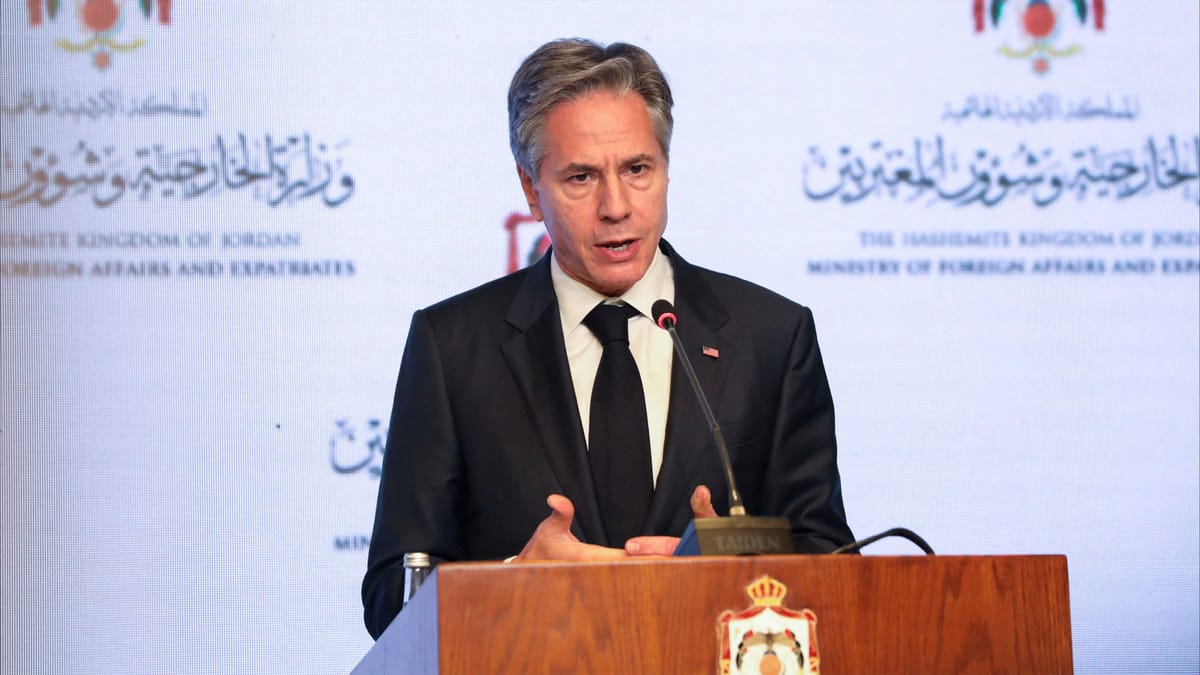بلينكن يرفض وقف إطلاق النار ويدعم "هدنة إنسانية"