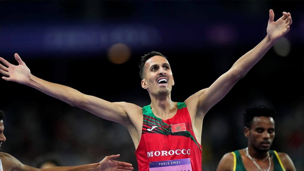 المغربي سفيان البقالي يقتنص ذهبية أولمبياد باريس
