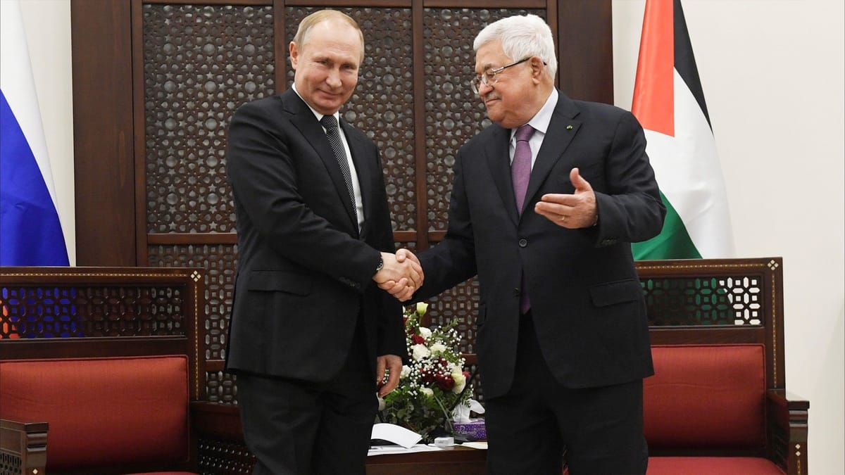 بوتين يدعو محمود عباس لزيارة روسيا