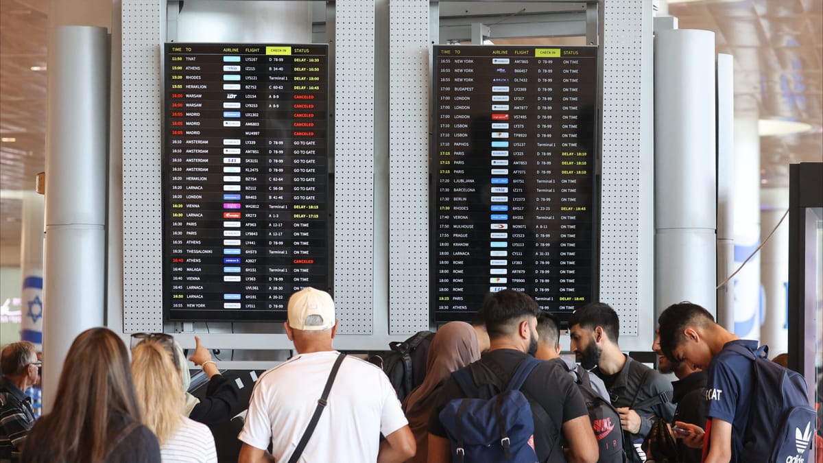 شركات طيران تعلق رحلاتها إلى إسرائيل وإيران ولبنان