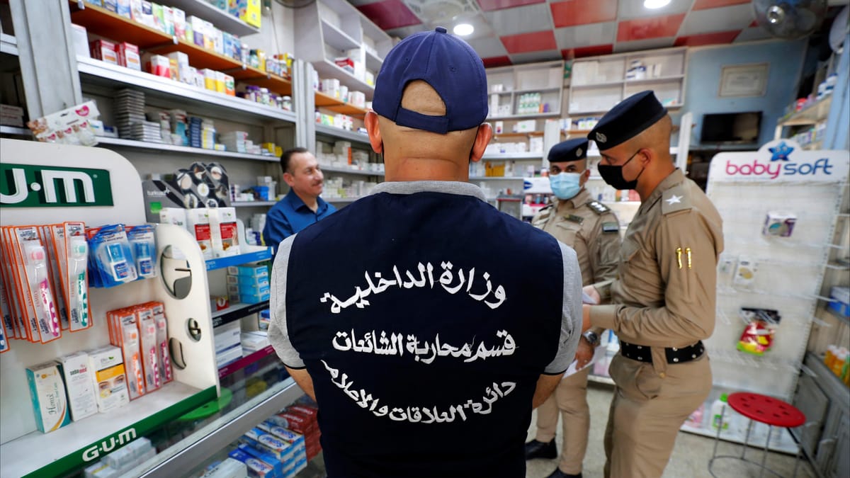 153 طنا من الأدوية غير المرخصة في العراق