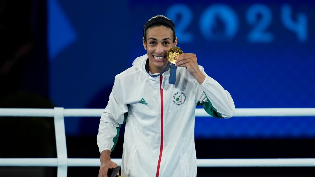 إيمان خليف تتحدى ترامب في عقر داره