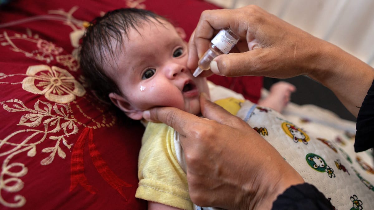 بدء حملة التطعيم ضد شلل الأطفال بغزة
