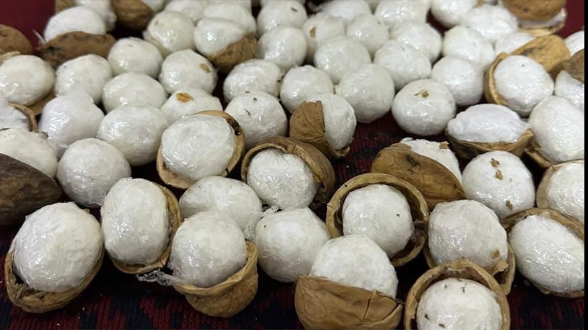 حبات جوز بالمخدرات في العراق