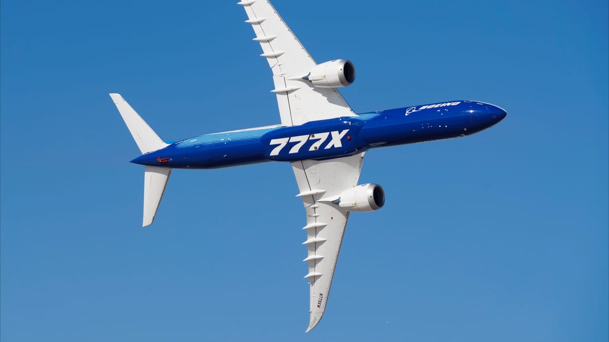 فشل جديد يضرب بوينغ 777 إكس