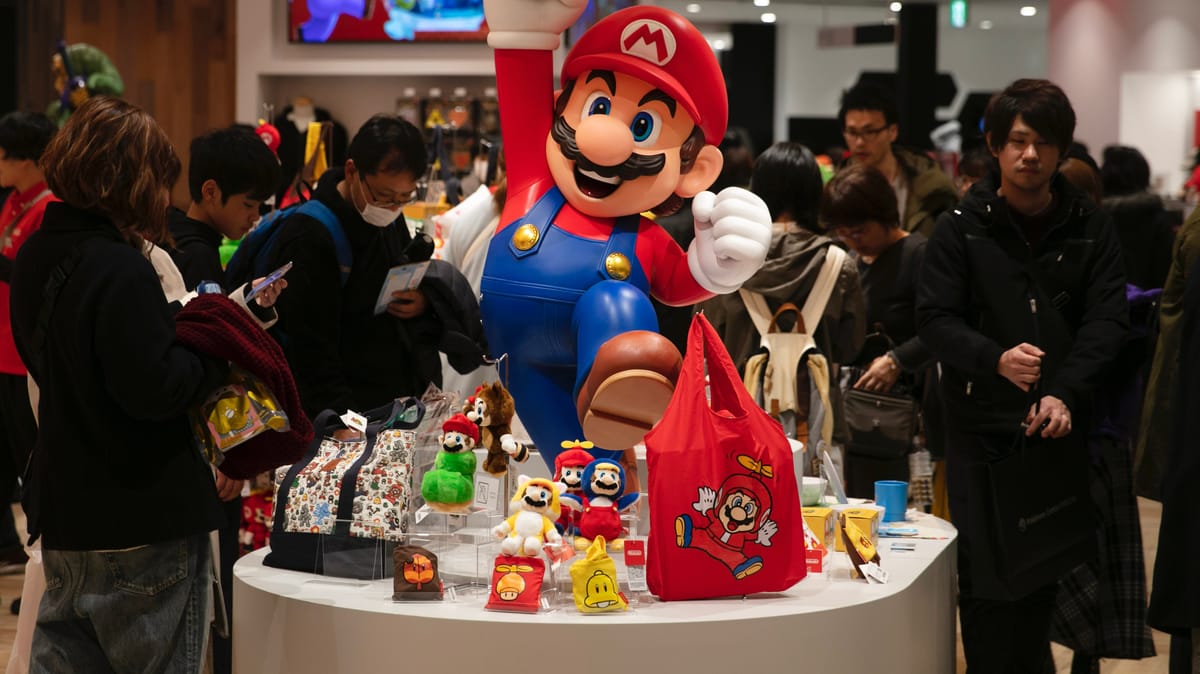 سوبر ماريو يقفز بأرباح نينتيندو