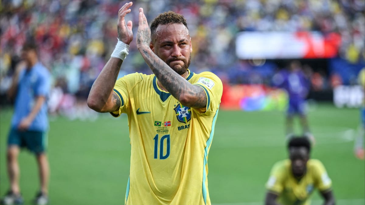 نيمار يودع البرازيل