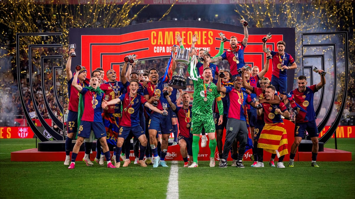 صعق ريال مدريد.. برشلونة "ملك" كأس إسبانيا