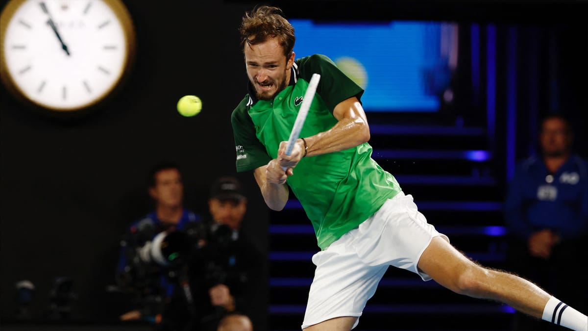 انسحاب ميدفيديف من قطر المفتوحة للتنس