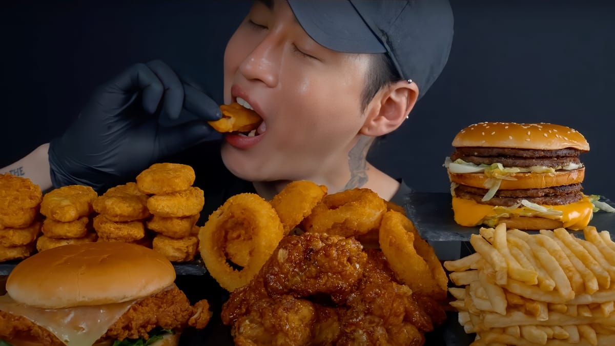 موائد الـmukbang تقتل صانعيها