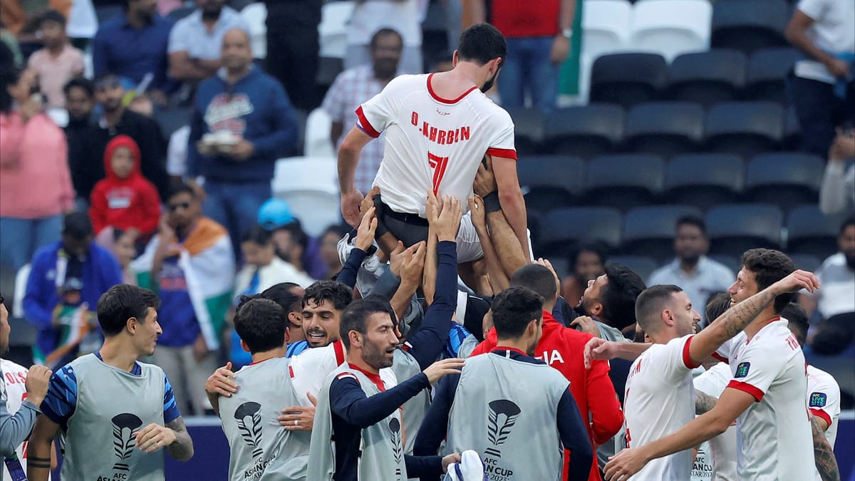 كأس آسيا.. تأهل تاريخي لسوريا