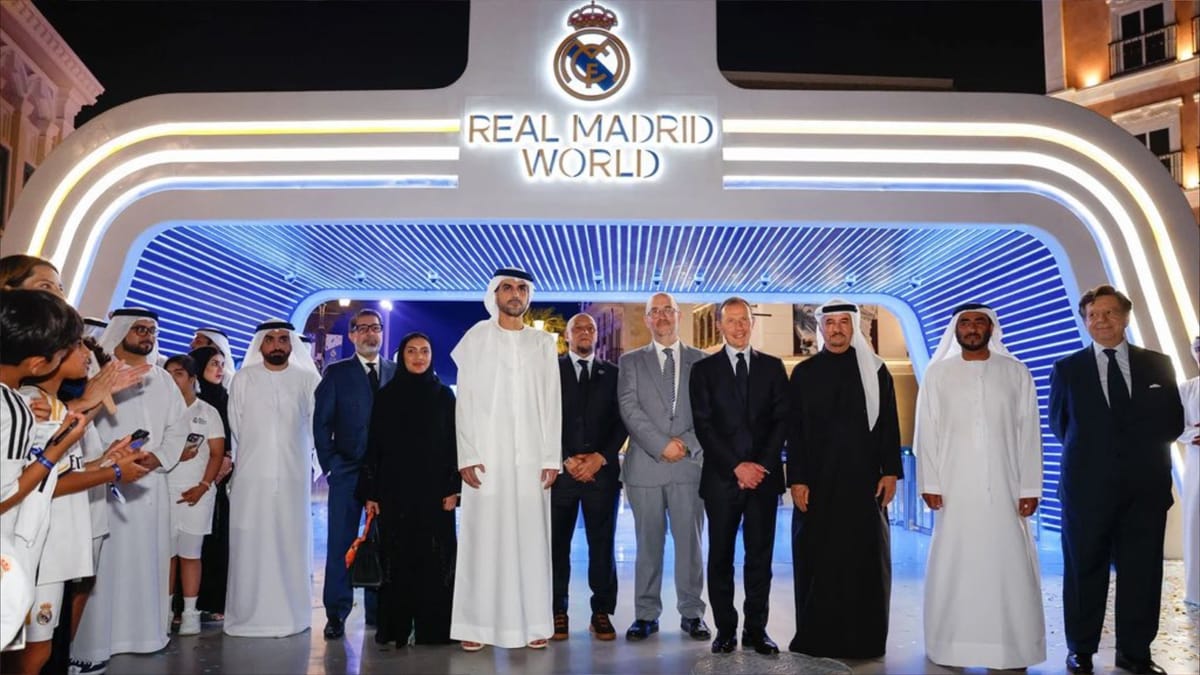 6 أضعاف البرنابيو.. انطلاق "عالم ريال مدريد" في دبي