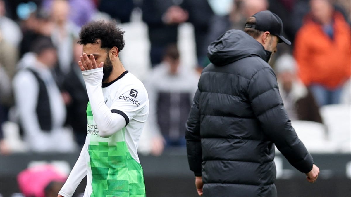 محمد صلاح يشتبك مع كلوب