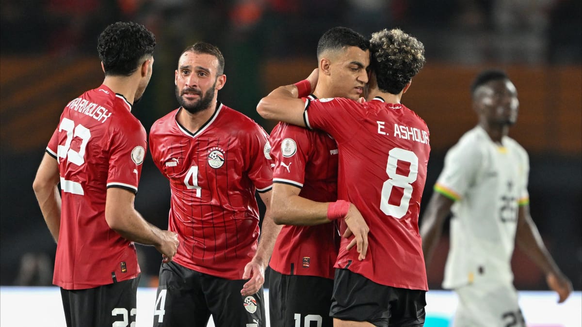 الفراعنة صامدون بلا صلاح.. مصر تتعادل مع غانا