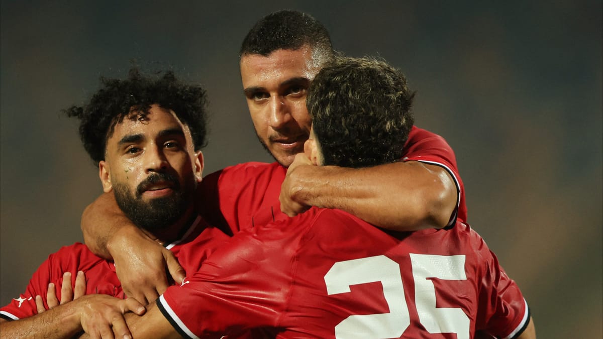 مصر تعبر كاب فيردي بثلاثية في "تصفيات الكان"
