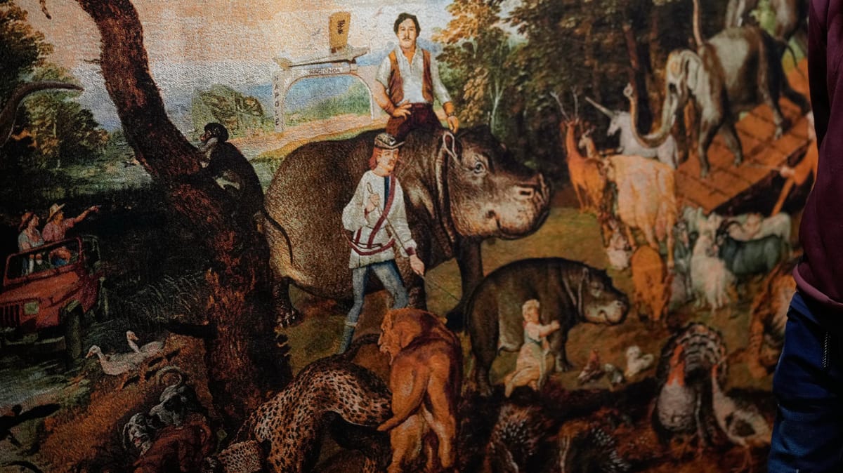 أفراس إسكوبار تترك حديقة "إمبراطور المخدرات" وتغزو أروقة الفن