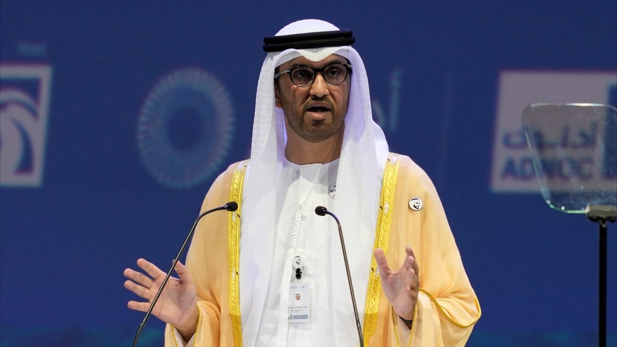تكريم رئيس "كوب 28" في أبرز مؤتمر أميركي للطاقة