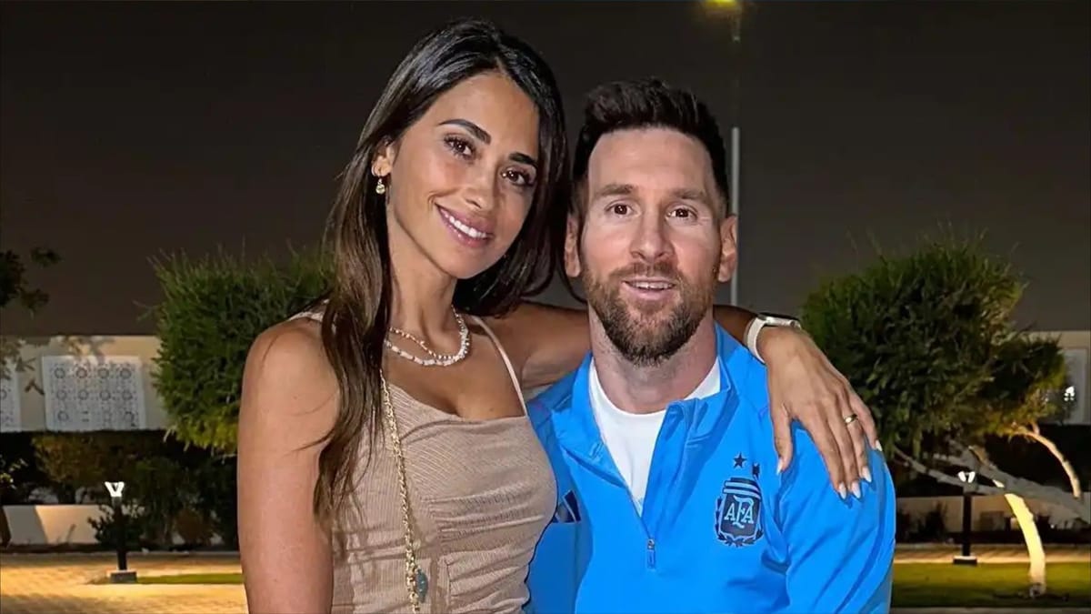 ميسي تحت مراقبة أنتونيلا