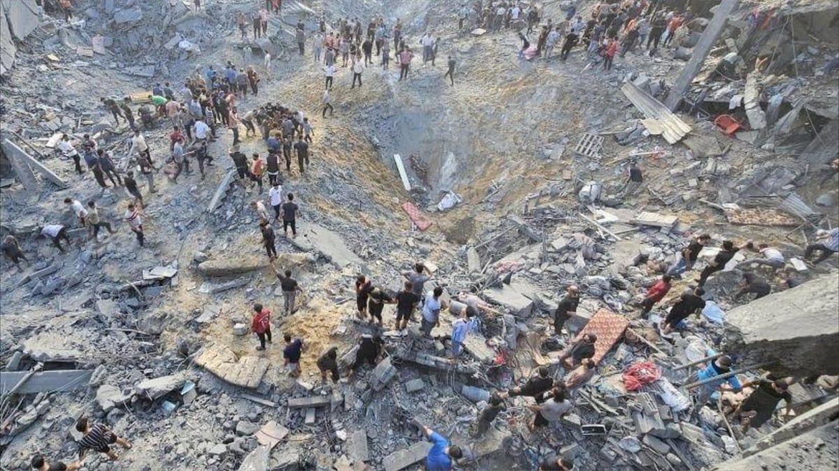 "صحة غزة": 100 قتيل ومئات الجرحى في جباليا