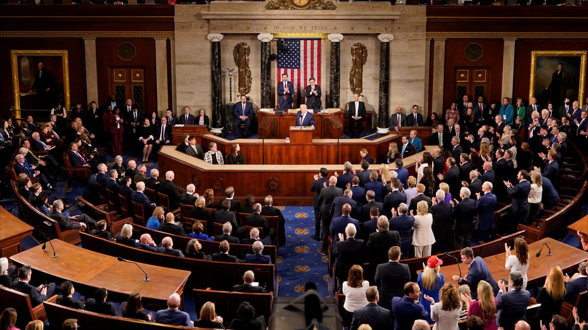 الأطول في تاريخ الاتحاد.. أبرز رسائل خطاب ترامب