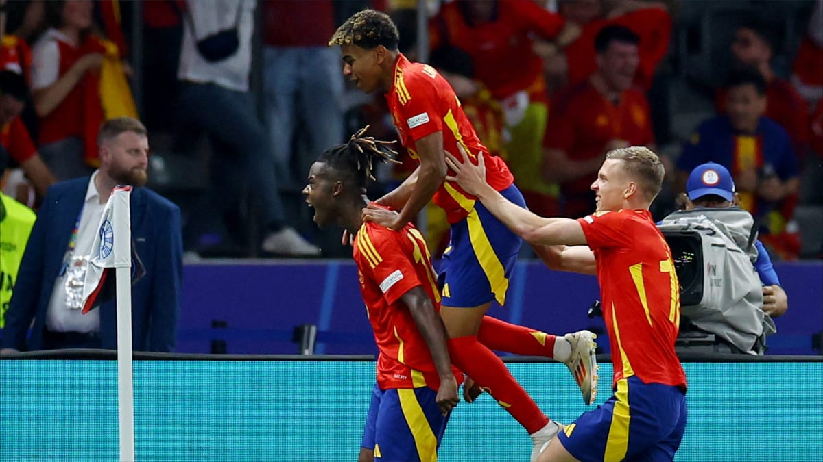 وليامز ويامال.. ثنائي ذهبي صنع التاريخ في يورو