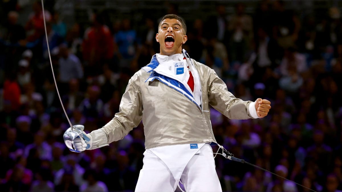 فارس فرجاني يمنح العرب أول ميدالية في باريس