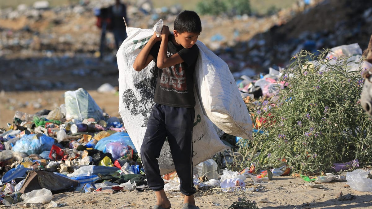 اليونيسف: 90% من أطفال غزة يفتقرون إلى الغذاء اللازم