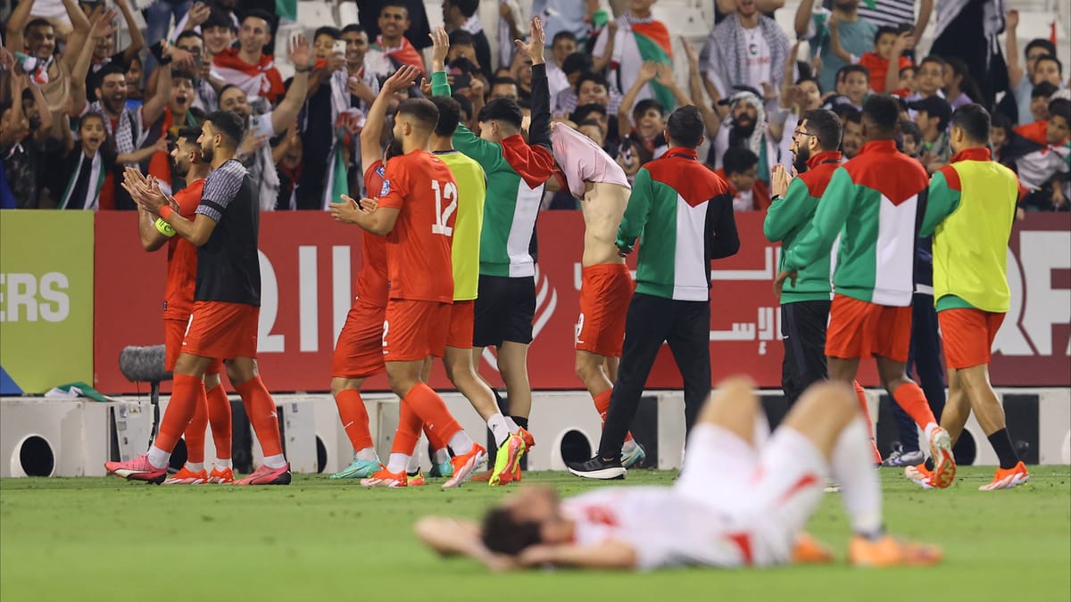 منتخب فلسطين يحقق إنجازا تاريخيا في ليلة العرب