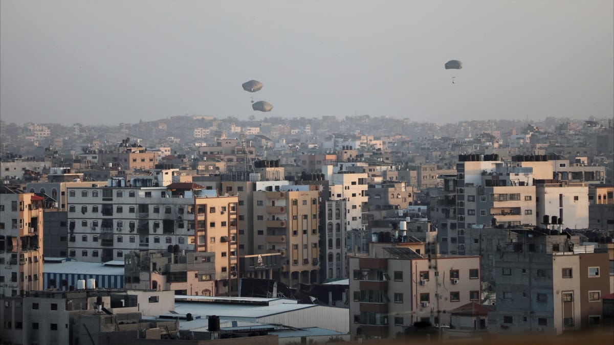 أميركا والأردن تنفذان إسقاطا جويا جديدا للمساعدات على غزة